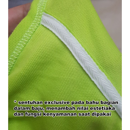 GROSIR 1 Lusin Baju Anak Polo Tanpa Kerah (Size 4-6) serian 3 ukuran Baju