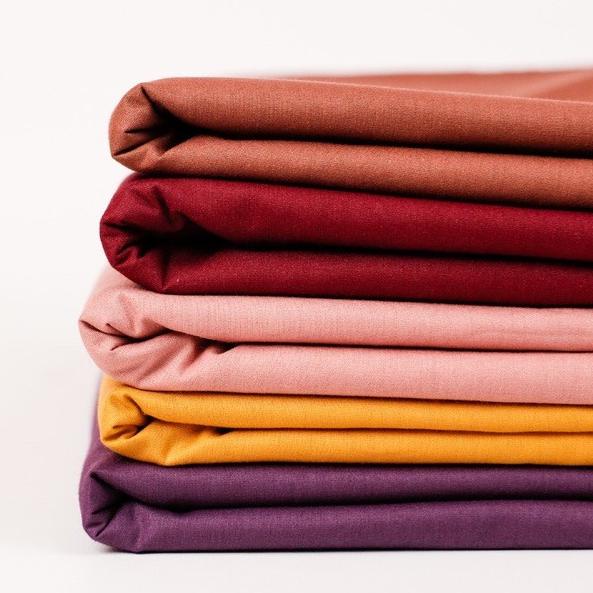 ➸ KAIN SUKAWARNA POPLIN PREMIUM 40s 100% KATUN | bermacam-macam warna ✳