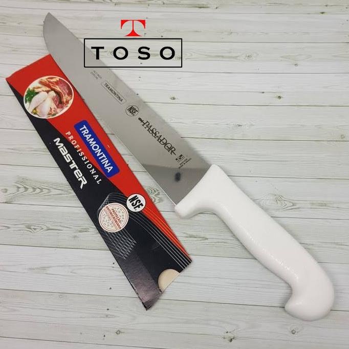 PISAU TRAMONTINA BUTCHER KNIFE PASSADOR 10" PISAU SEMBELIH 24421/080