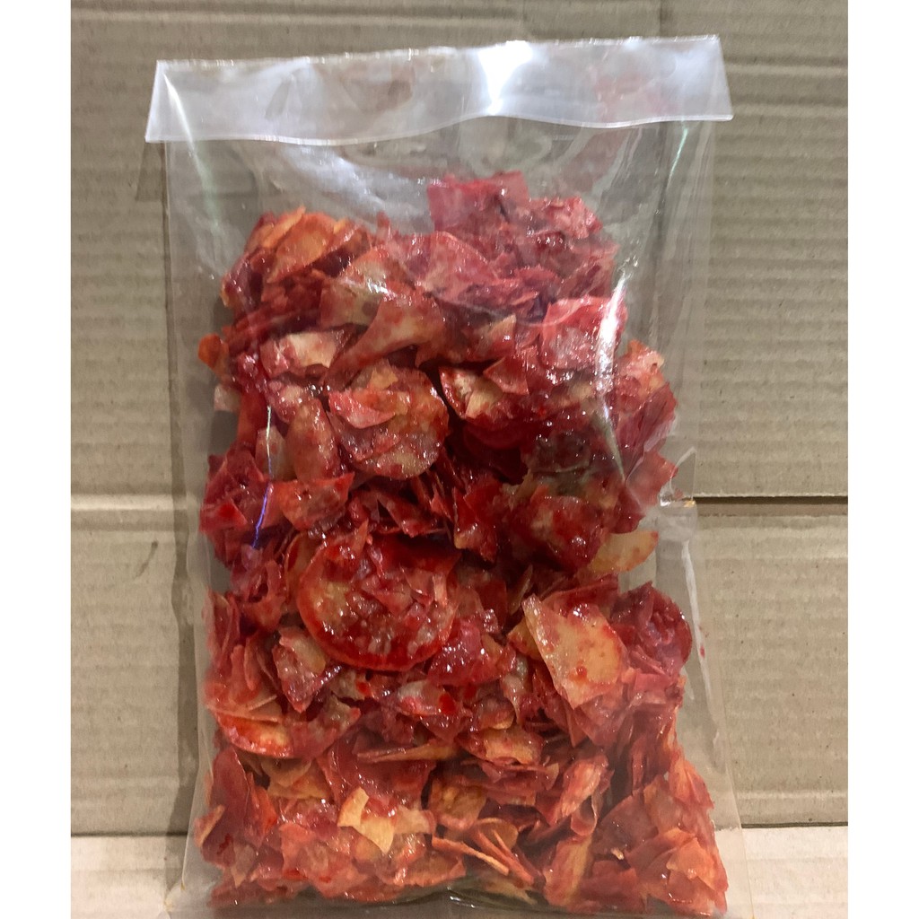 

Keripik Singkong Balado / singkong bumbu balado lengket