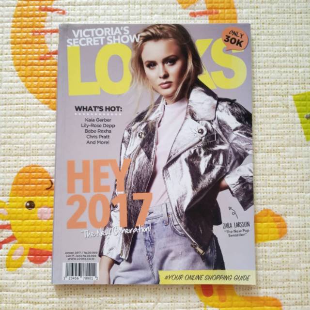 Majalah Looks Magazine edisi Januari 2017. Cover: Zara Larsson