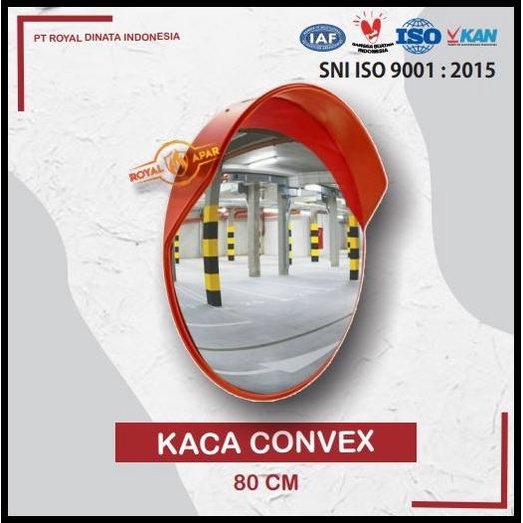 

Heaven | Convex Mirror 80Cm / Kaca Cermin Cembung Simpang Jalan Tikungan 80 Cm