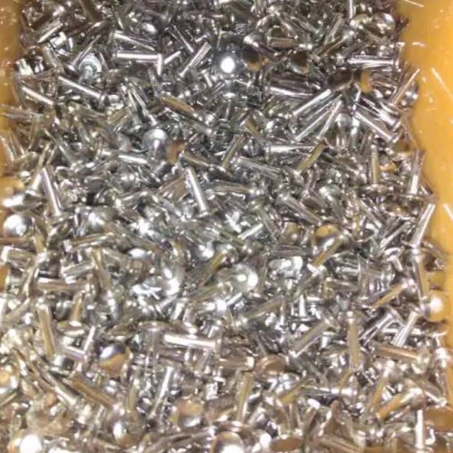 Paku Belah isi 100 pcs || Keling Belah | keling tali helm | keling serbaguna | Keling pengunci | COD