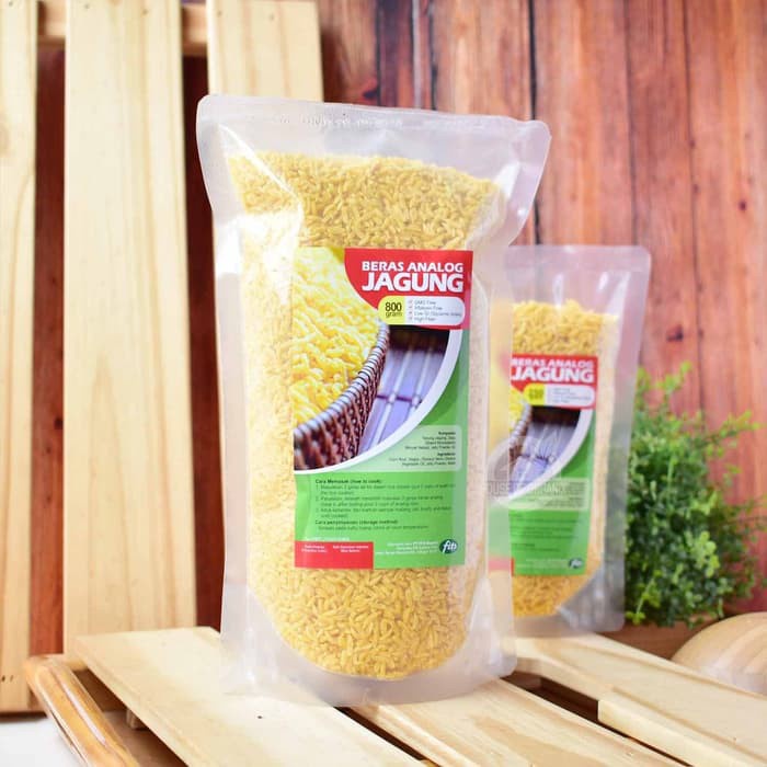 FITS Beras Analog Jagung Non GMO 800 gram