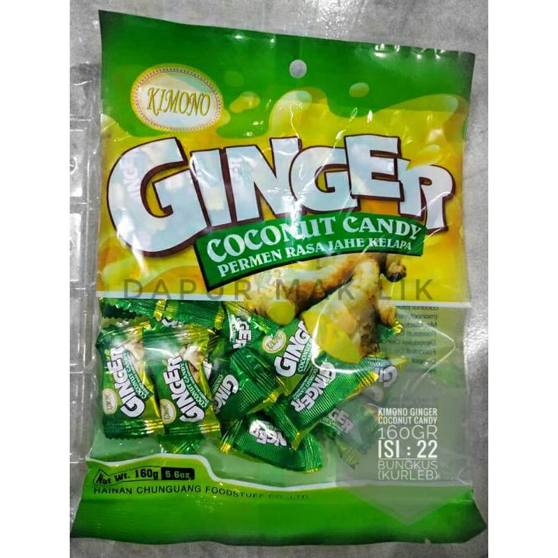 

Kimono Ginger Coconut Candy 160gr