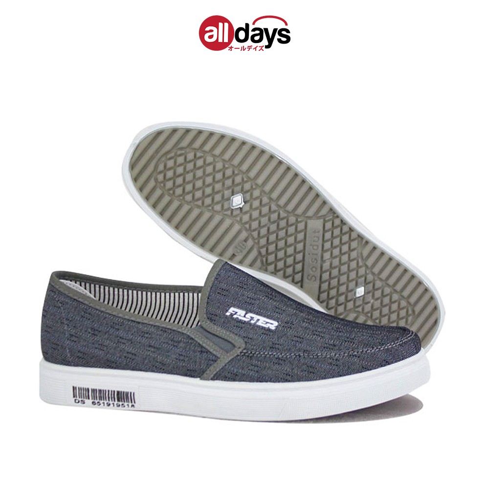 Sepatu Sneakers Slip On Casual Pria  2104-1232 Size 39-44