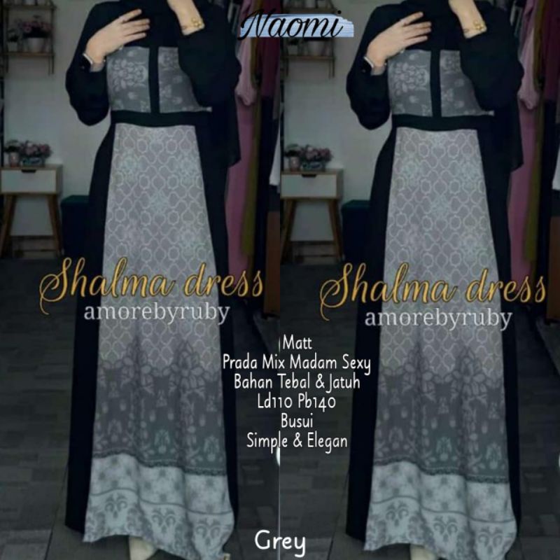 SHALMA MAXY DRESS AMOERA BY RUBY