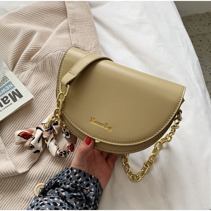 JK 772 1KG MUAT 2PCS TAS SELEMPANG SYAL WANITA SLINGBAG IMPORT Y4609 U4042