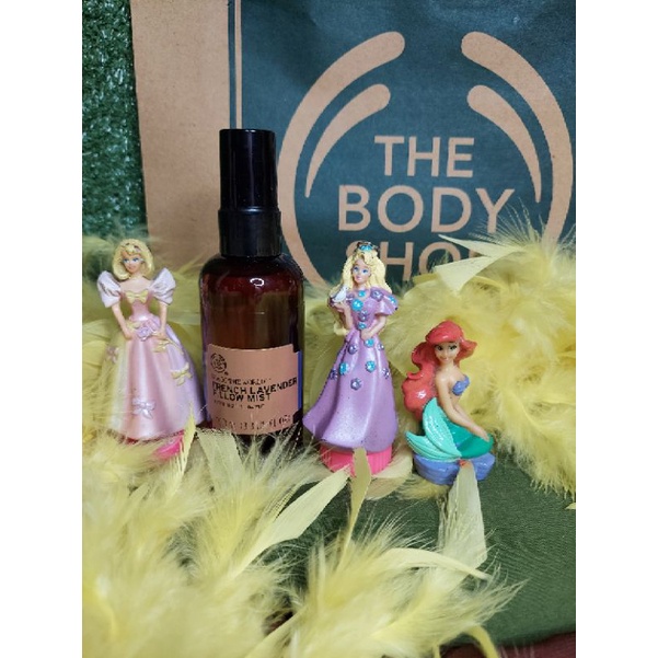 the body shop spa of the world french lavender pillow mist 100ml