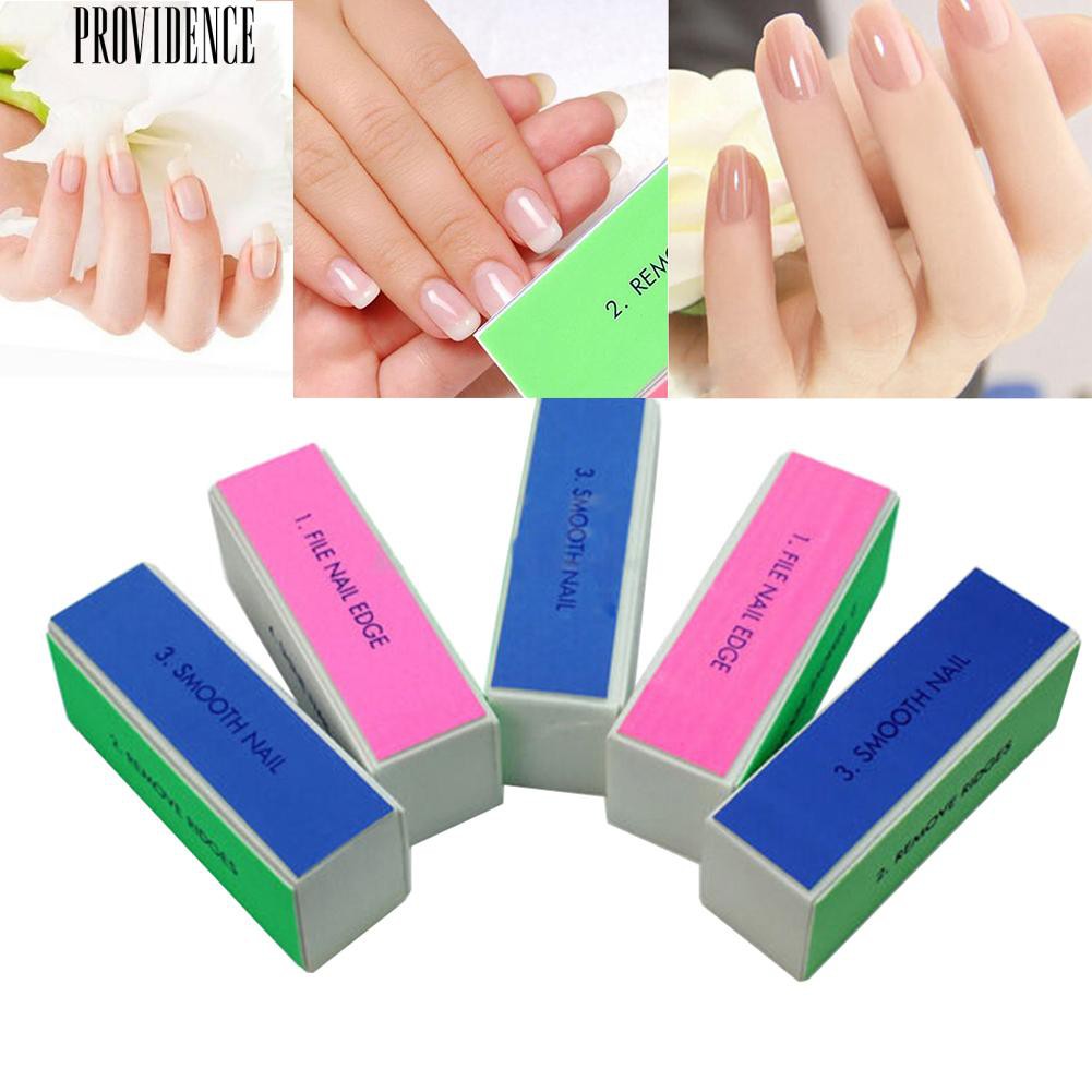 [Bayar Di Tempat] 1 Pc Nail Art Shine Dipoles Buffer Sanding Manicure Tools Polishing Block