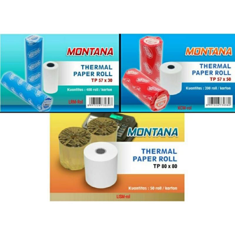 

Kertas Thermal Printer Montana