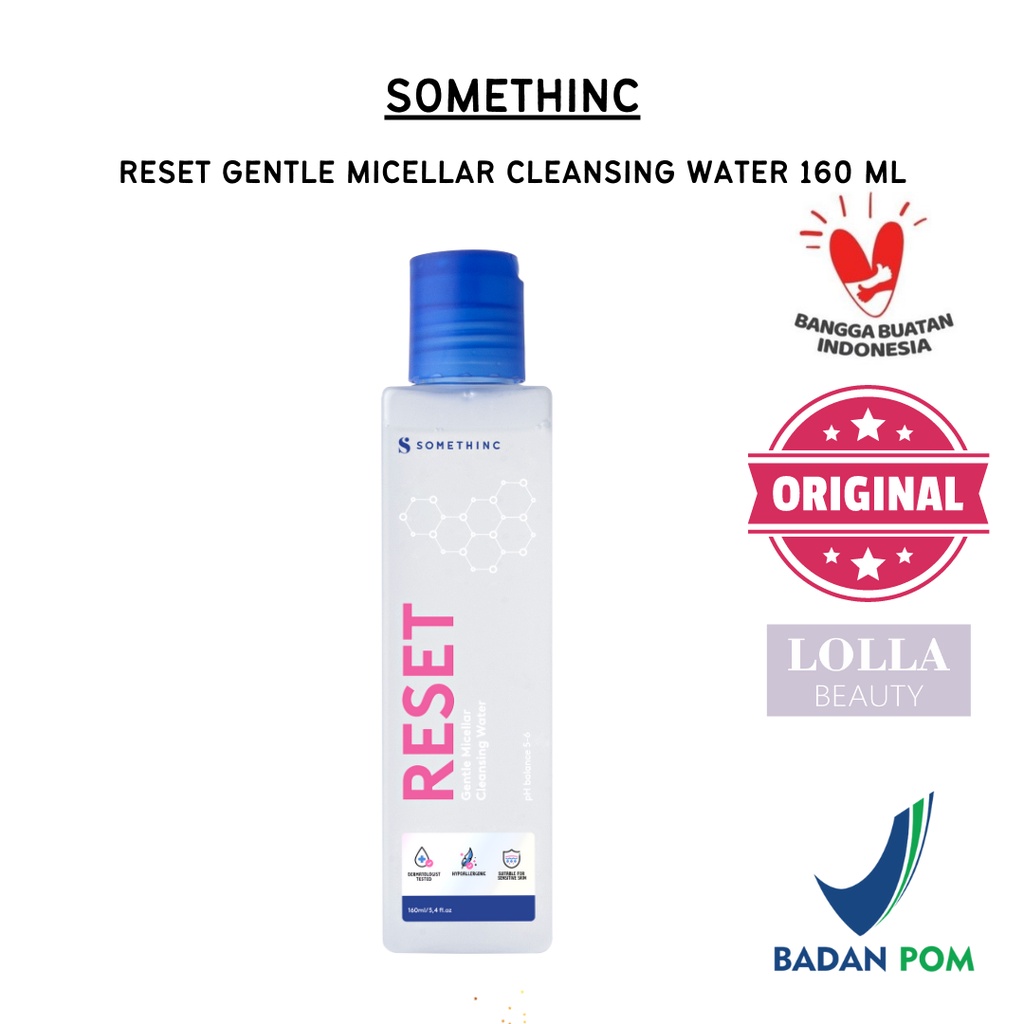 SOMETHINC - Reset Gentle Micellar Cleansing Water 160 ml