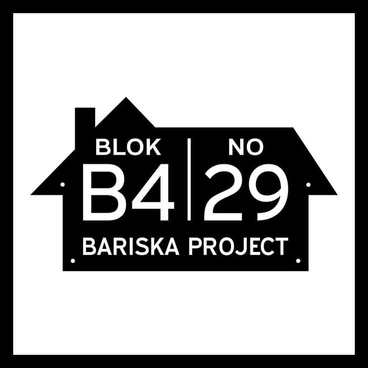 

Nomor Rumah Full Acrylic / Akrilik 2 Kolom 30x17 TERUJI