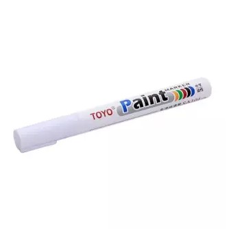 Spidol Ban Mobil Motor TOYO Karet Car Tyre Paint Marker Toyo Permanent - Putih