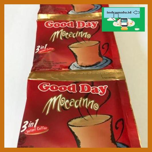 

Tytr7S6- Good Day Mocacinno 1 Renceng / 10 Sachet / Sashet/ Pcs / Goodday Merah Re7Rti8-