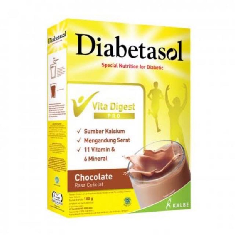 

DIABETASOL COKELAT 180gr