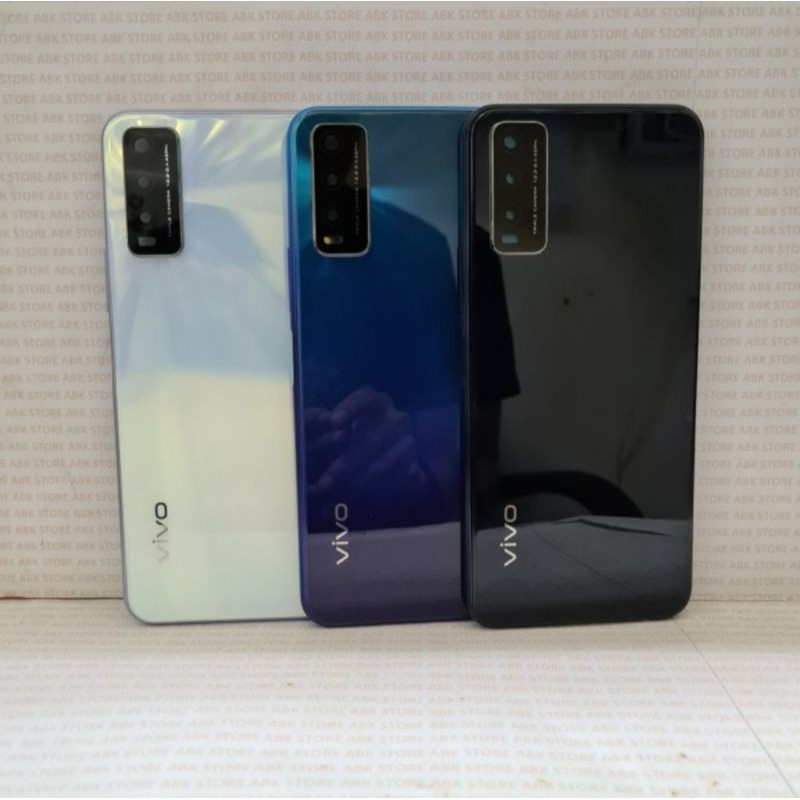 Casing Vivo Y20 | Y20i Fullset Backdoor Bezel Original Backcover Bazel