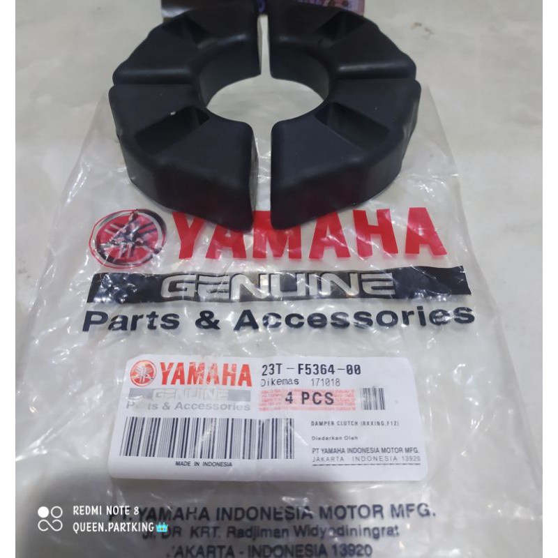 Karet Damper Nap Gear Tromol Yamaha RX King Scorpio F1ZR FIZR F1Z FIZ R Force 1 Vega Jupiter dll Original 23T-F5364-00