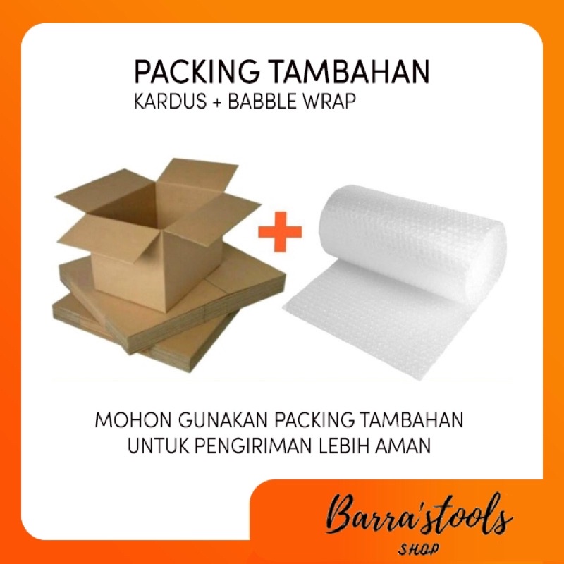 

PACKING TAMBAHAN (BABBLE WRAP / KARDUS)