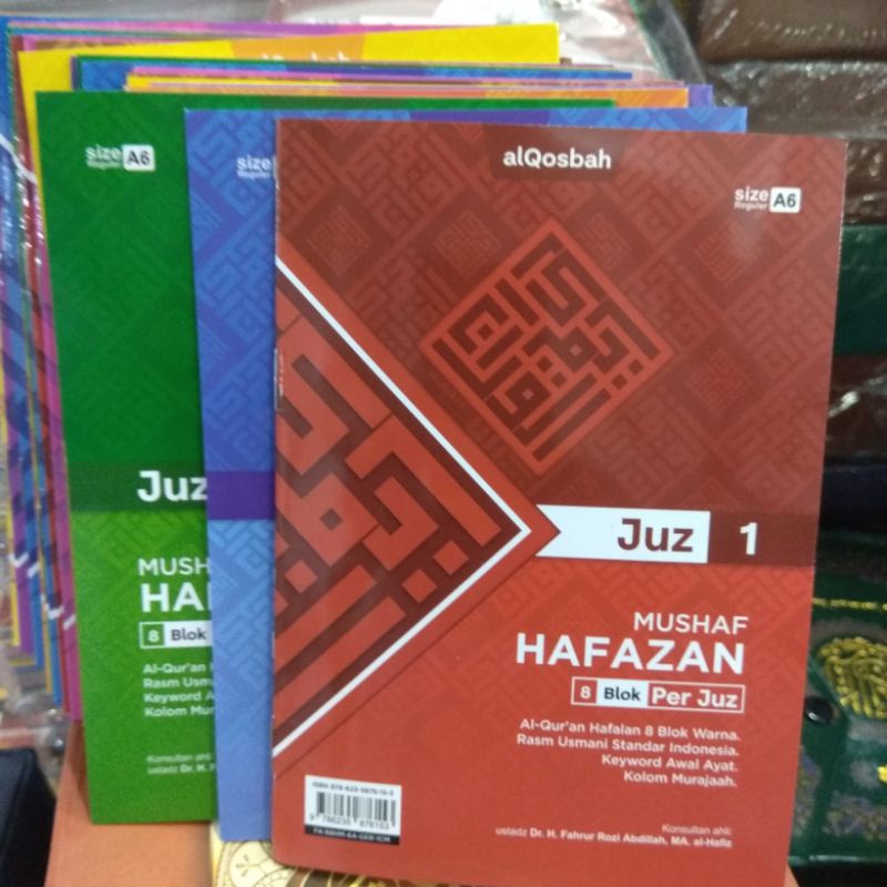 Alquran Hafalan - Alquran Hafazan 8 Blok Per Juz Ukuran A6
