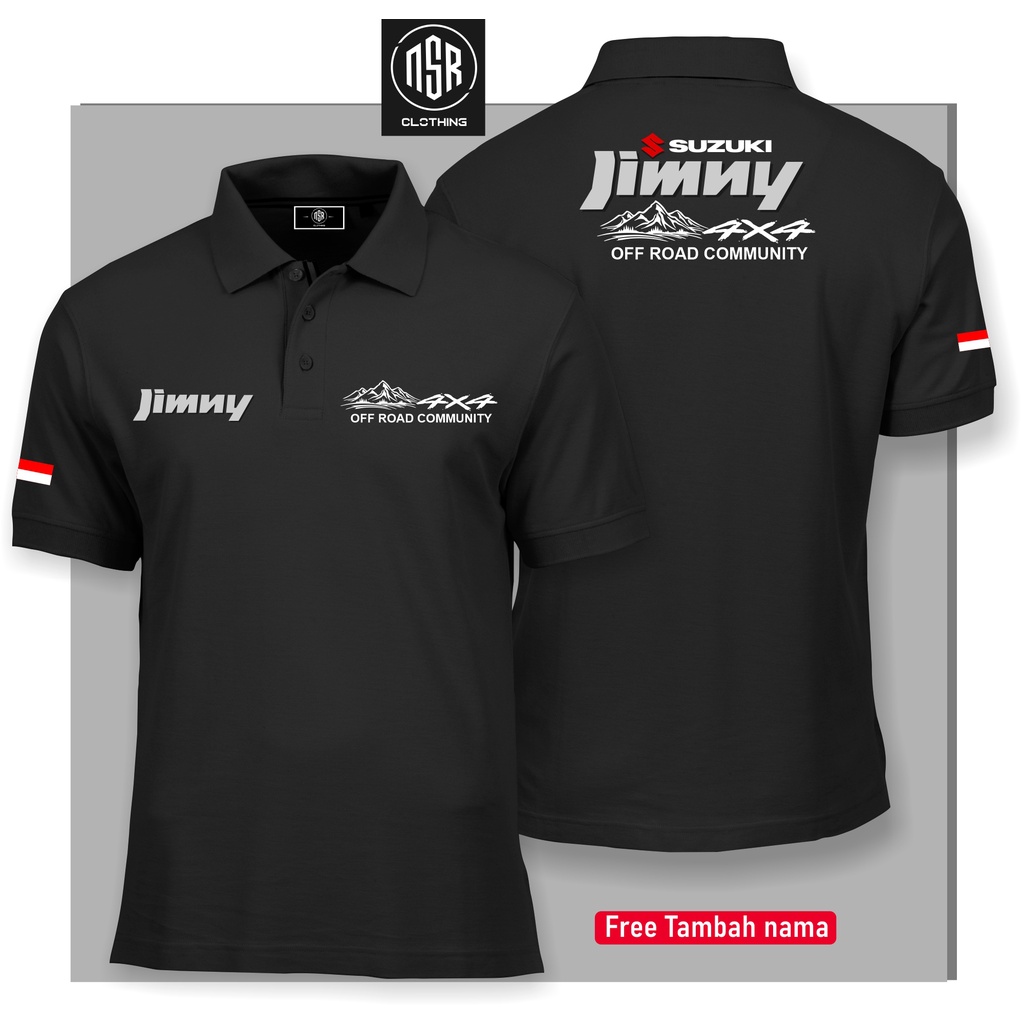 Jual POLO SHIRT SUZUKI JIMNY /BAJU JIMNY KATANA | Shopee Indonesia