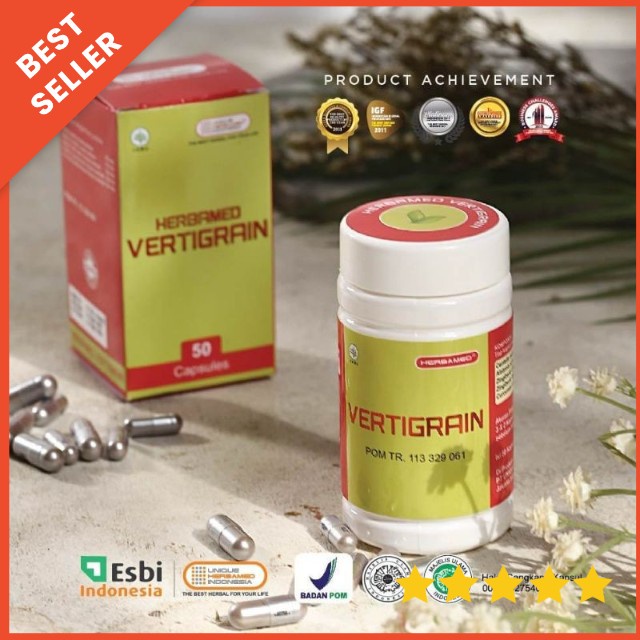 VERTIGRAIN Obat Herbal Sakit Kepala Vertigo Migrain