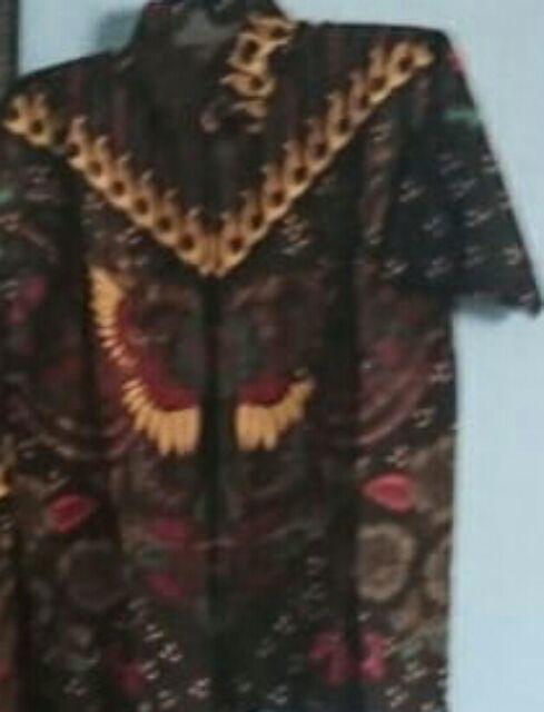 Batik Couple Keluarga Sania Ruffle Ori Ndoro Jowi Kupu Kuning