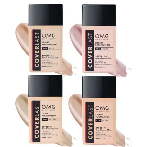 OMG Coverlast Liquid Foundation | Coverlast Two Way Cake