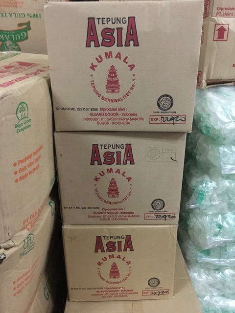 Tepung Asia Kumala Dus / Tepung Asia Karton 25bks x 80g/ Tepung Asia Dus