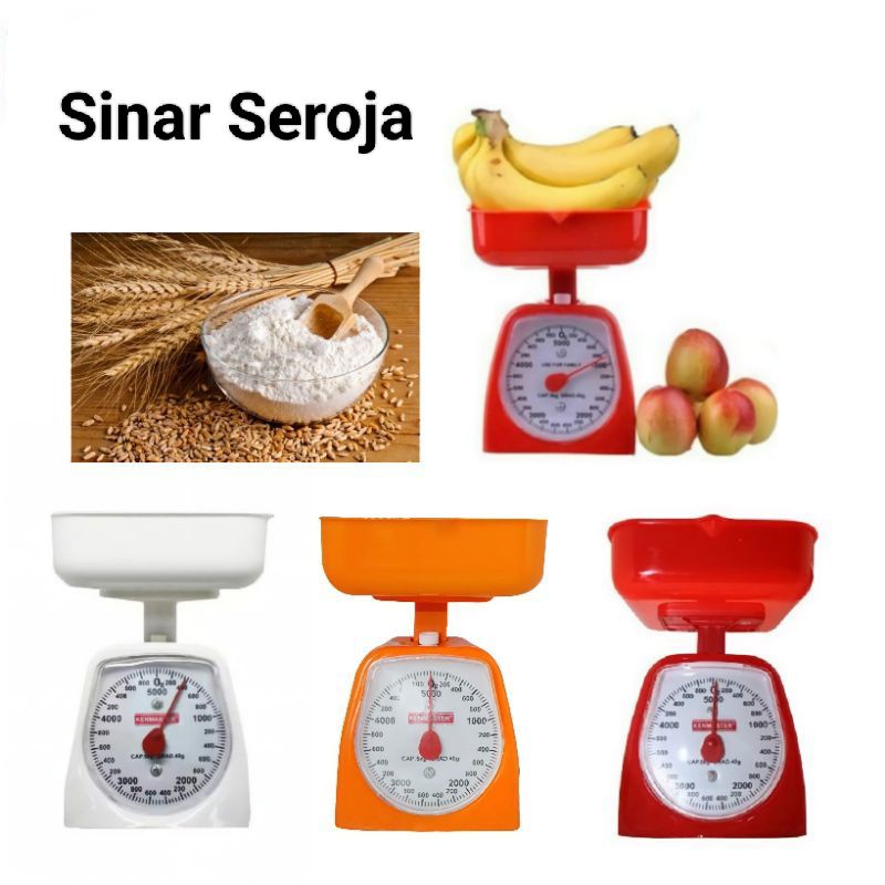 Timbangan Kue KENMASTER / STEELE Timbangan Dapur Analog Manual Scale