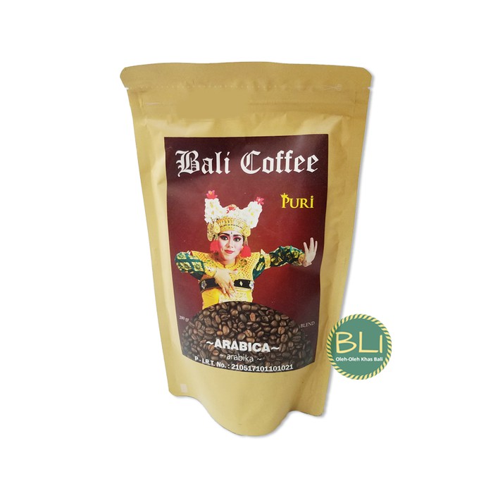 

Kopi PURI Bali Coffe Arabika Karton Kemasan 200gr