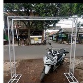 pergola pintu masuk dekorasi pelaminan