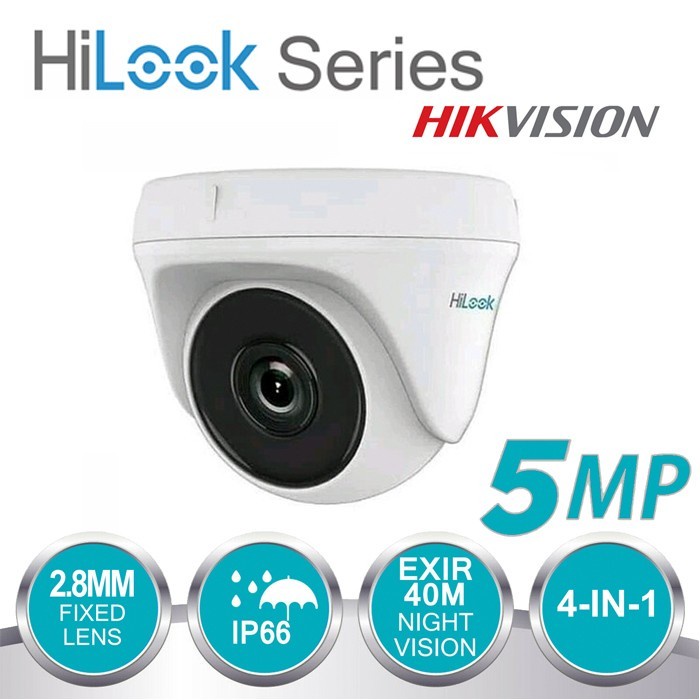 KAMERA CCTV HILOOK 5MP THC-T150-P GARANSI RESMI 2 TAHUN