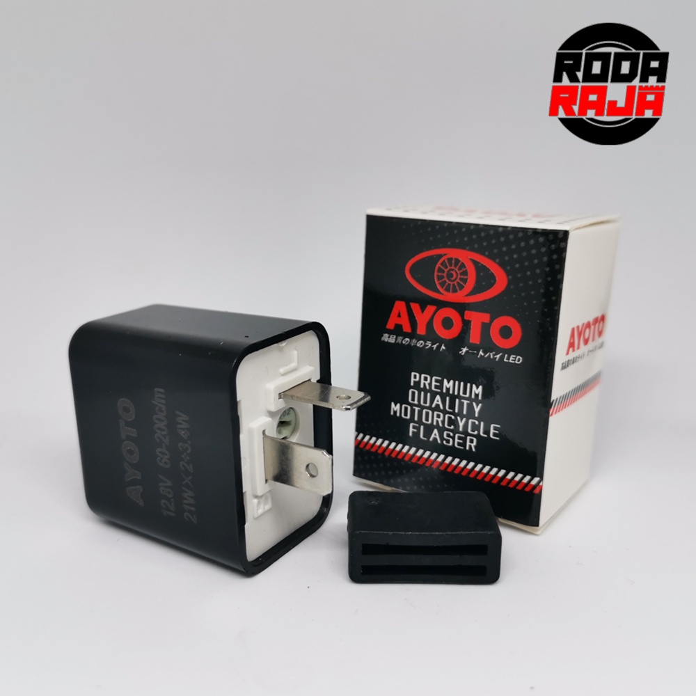 FLASHER LED AYOTO Original Digital Sein Sen Reting Motor Setelan Putar Bagus