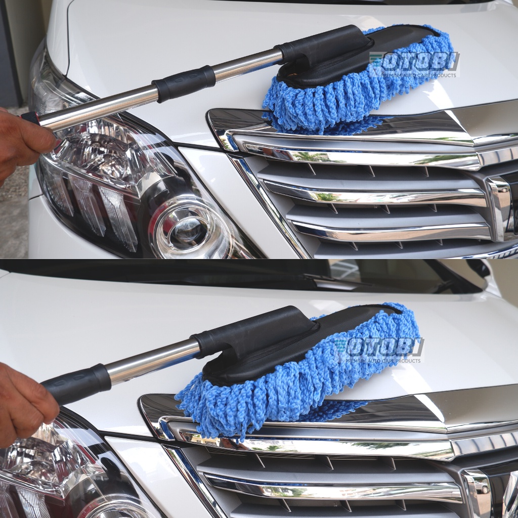 Kemoceng Sultan Microfiber - Penghilang Debu Tipis Duster Telescopic