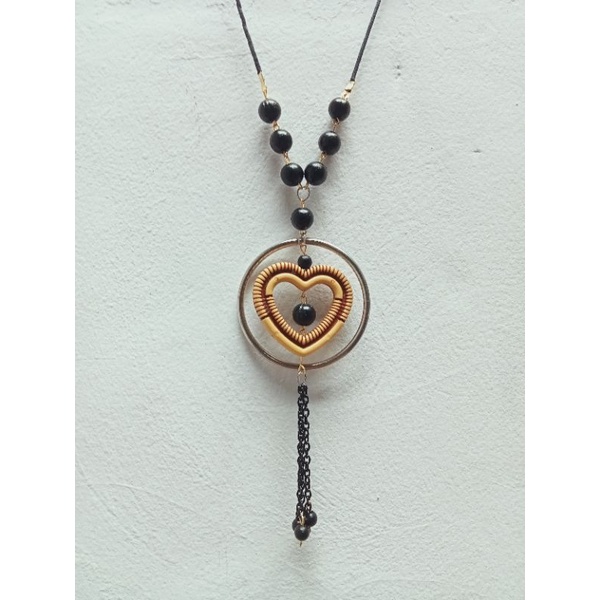 kalung fashion/ aksesoris wanita/ kalung hijab etnik
