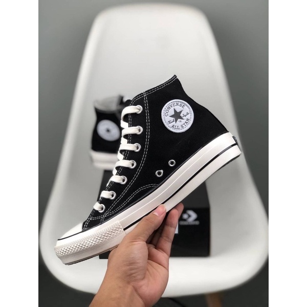 SEPATU CONVERSE 70s BLACK WHITE PRIA WANITA PREMIUM QUALITY