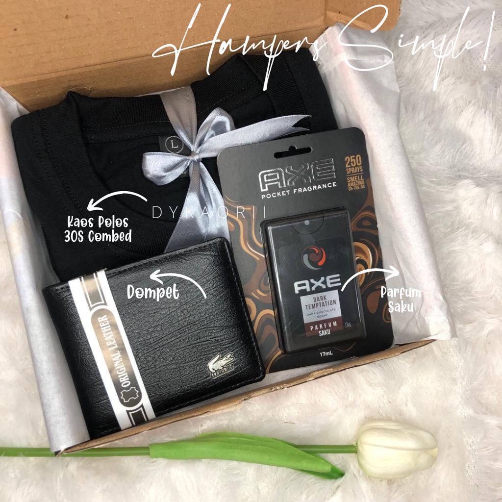

PREMIUM SIMPLE MEN GIFT BOX/ HAMPERS COWOK AESTETHIC BLACK SERIES KADO BIRTHDAY/ ANNIVERSARY/ WISUDA / SEMPRO PRIA/ PACAR/ SUAMI / TUNANGAN/ MURAH