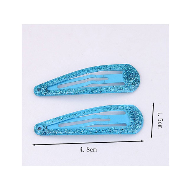 LRC Jepit Rambut Fashion Color Child Water Drop Hair Clip A57944