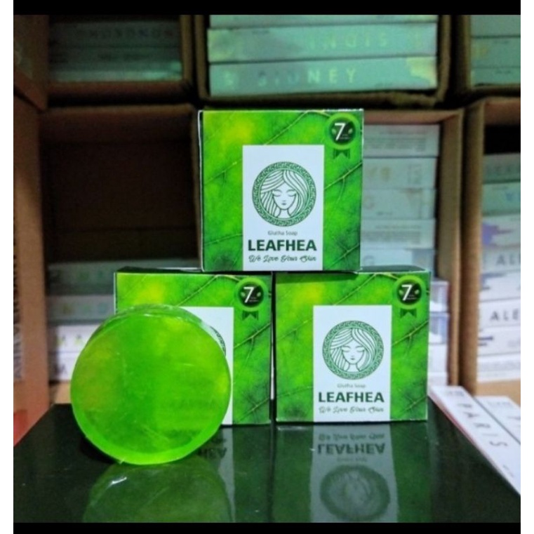 3 pcs sabun LEAFHEA/sabun serbaguna/sabun jerawat/sabun komedo/sabun Asli 100%