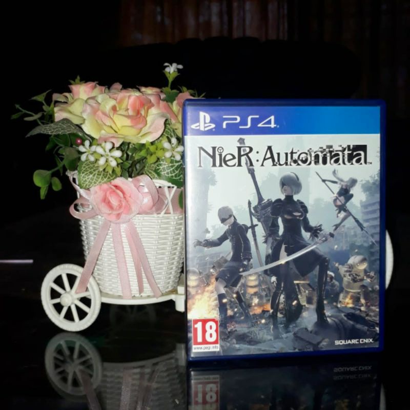 BD Kaset PS4 Nier Automata Game CD PS 4 Bluray Blueray Bekas Second Mulus Preloved