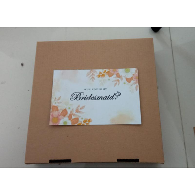 Paperbag Bridesmaid Plastik Ucapan Bridesmaid Nikahan