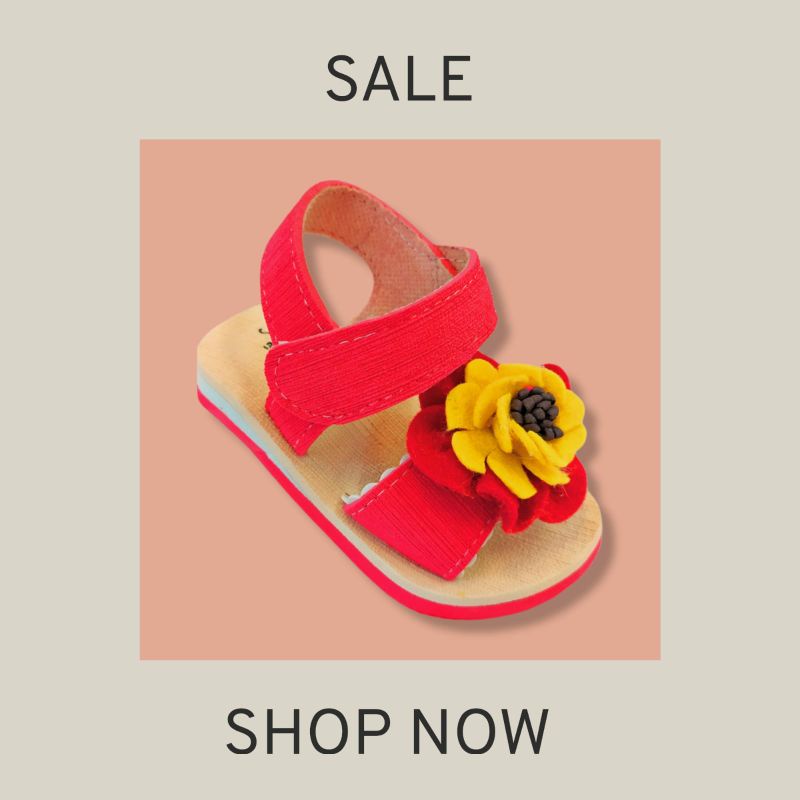 Arkn023 SandaL Anak Baby Bunga Slip-on terbaru 2022