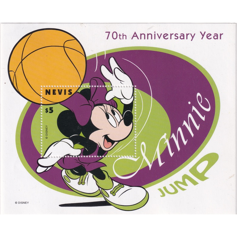

Prangko Nevis 1998 - The 70th Anniversary of the Birth of Mickey Mouse