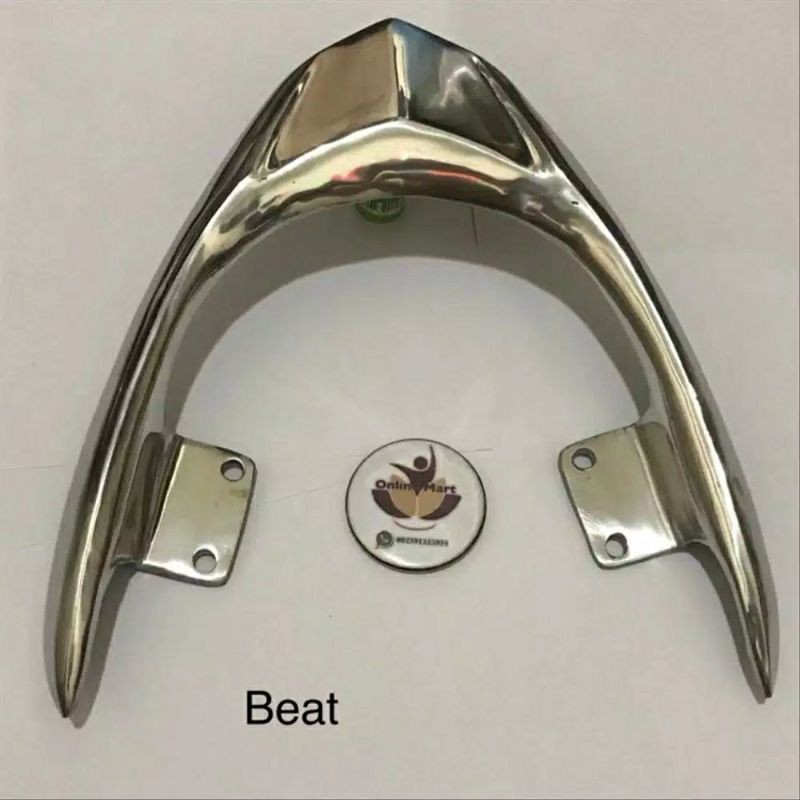 Behel motor Beat Fi Chrome