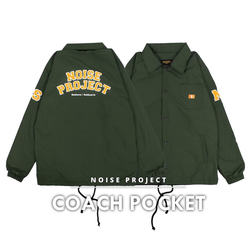 COACH JACKET POCKET NOISE PROJECT ORIGINAL