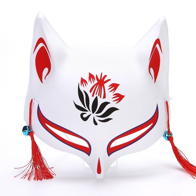 TOFF topeng kitsune fox bunkasai japanese festival mask rubah halloween