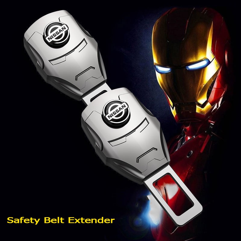 1 / 2pcs Buckle Extension Sabuk Pengaman Mobil Untuk Nissan March Almera Note Livina Juke X-trail