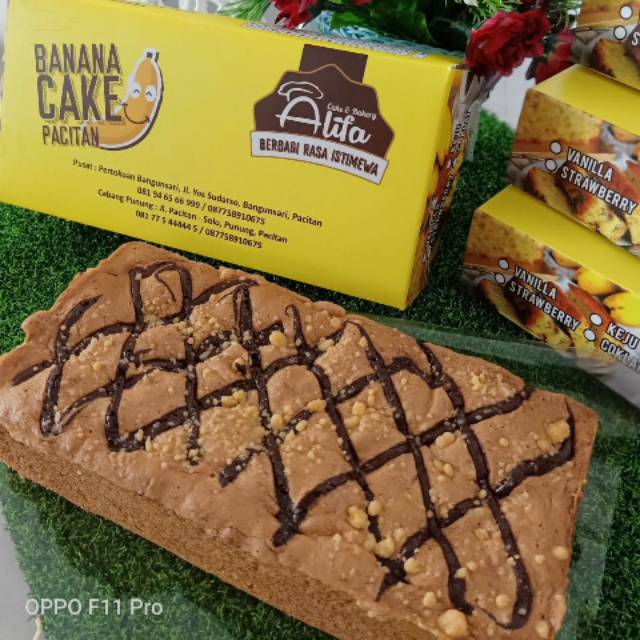 

Banana cake alifa / bolu pisang alifa / cake pisang premium