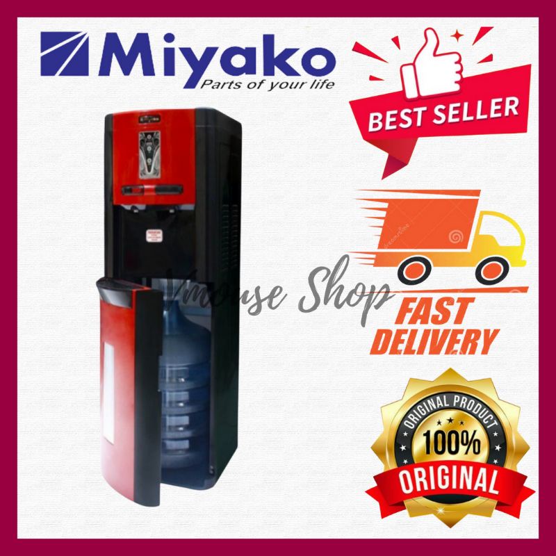 DISPENSER MIYAKO WDP 200 GALON BAWAH - MIYAKO DISPENSER GALON BAWAH - DISPENSER MIYAKO HOT AND NORMA